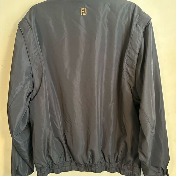 Dryjoys By Footjoy Black Golf Windbreaker Jacket L - Picture 5 of 7